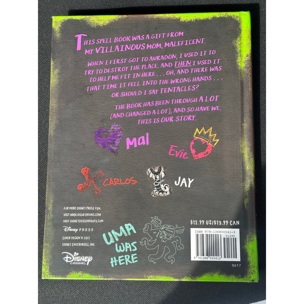Disney Descendants 2 Mal Spell Book II Hardcover Kids Fantasy Book - Picture 2 of 2